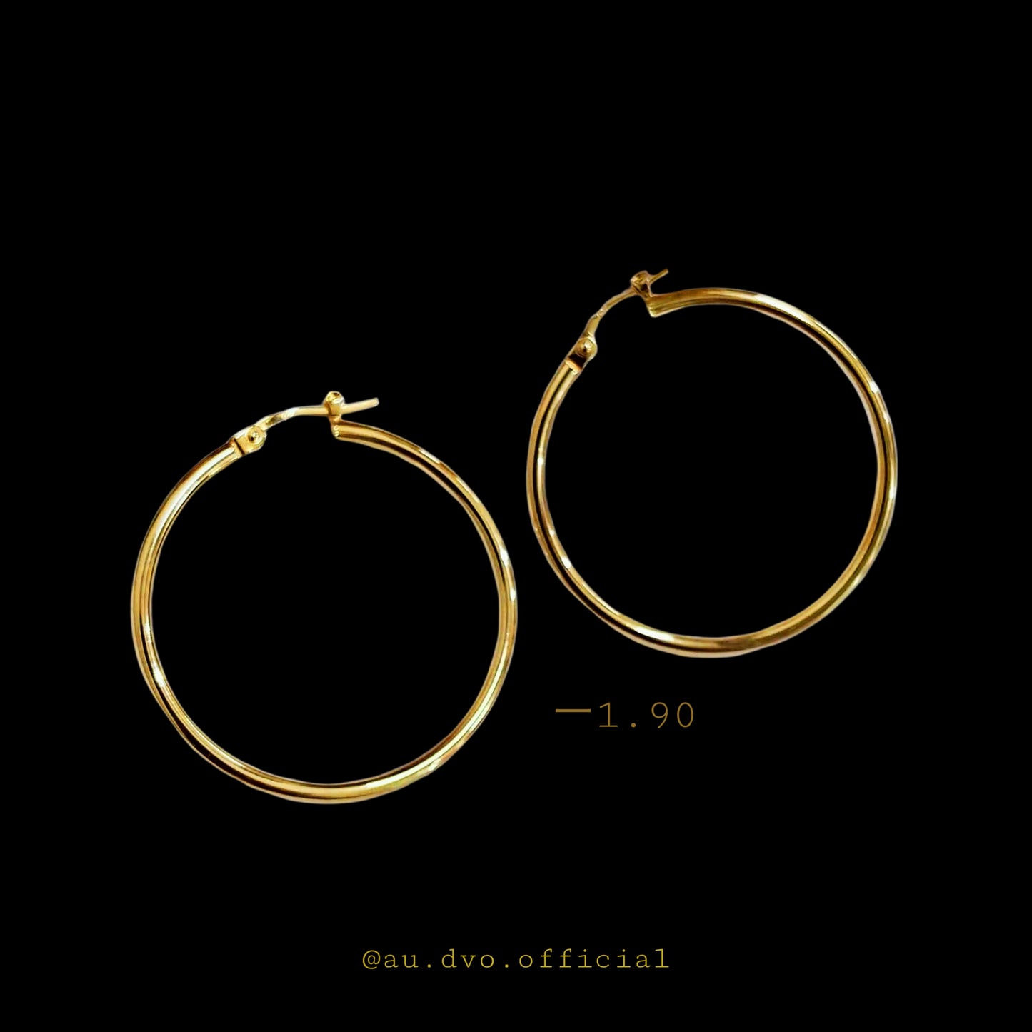 Gold Hoop Earrings Collection – Lightweight & Stylish Designs