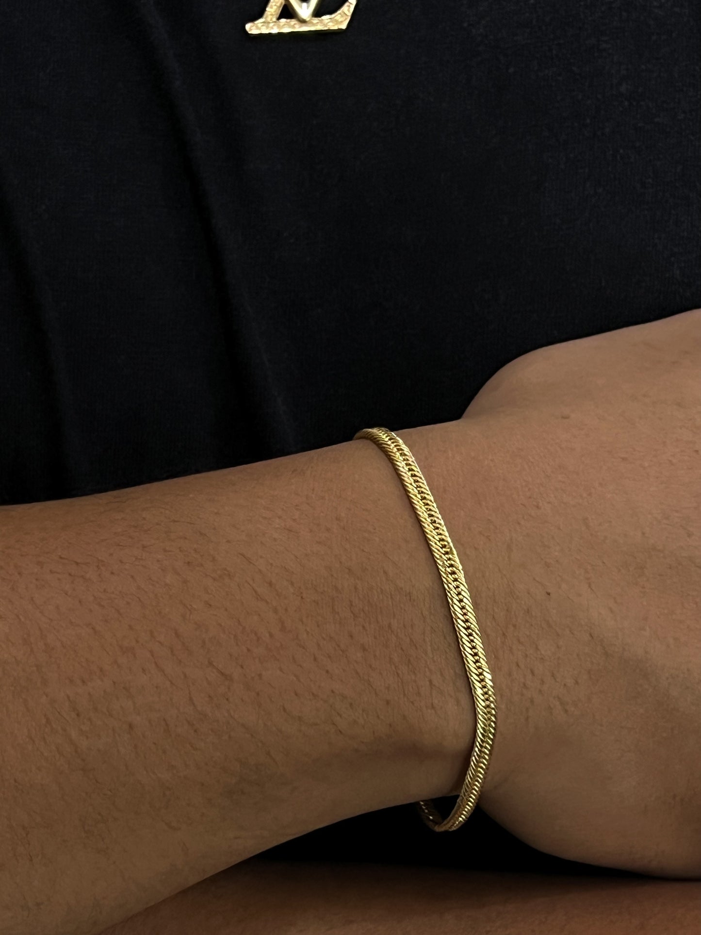 AU Saudi Gold Bracelet – 3.57g | 7.5”