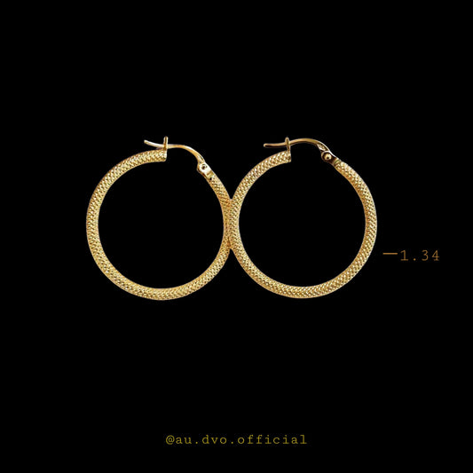 Gold Hoop Earrings Collection – Lightweight & Stylish Designs