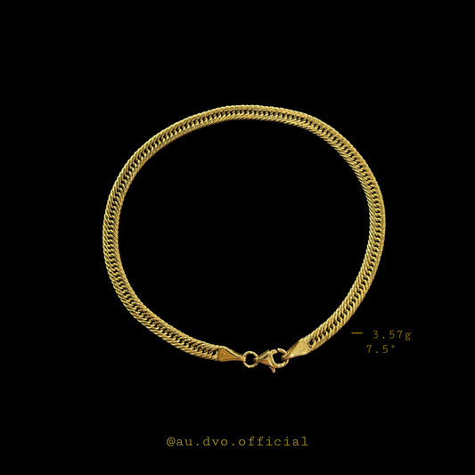 AU Saudi Gold Bracelet – 3.57g | 7.5”