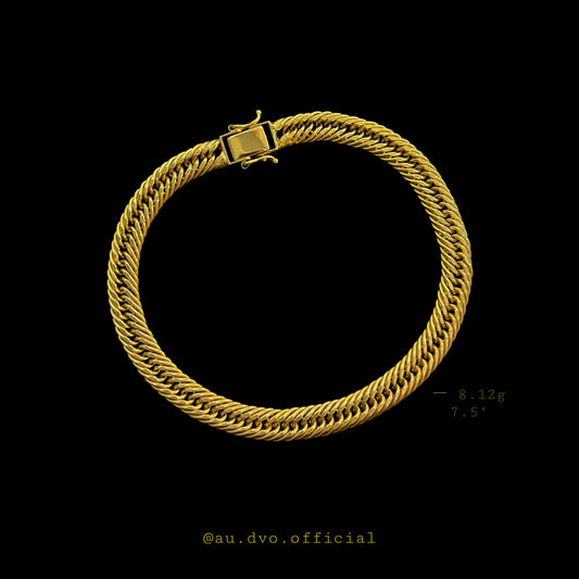 AU Saudi Gold Bracelet – 8.12g | 7.5”